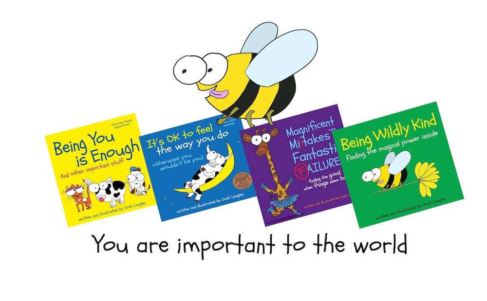 Josh Langley's Wellbeing for Primary School Students book series